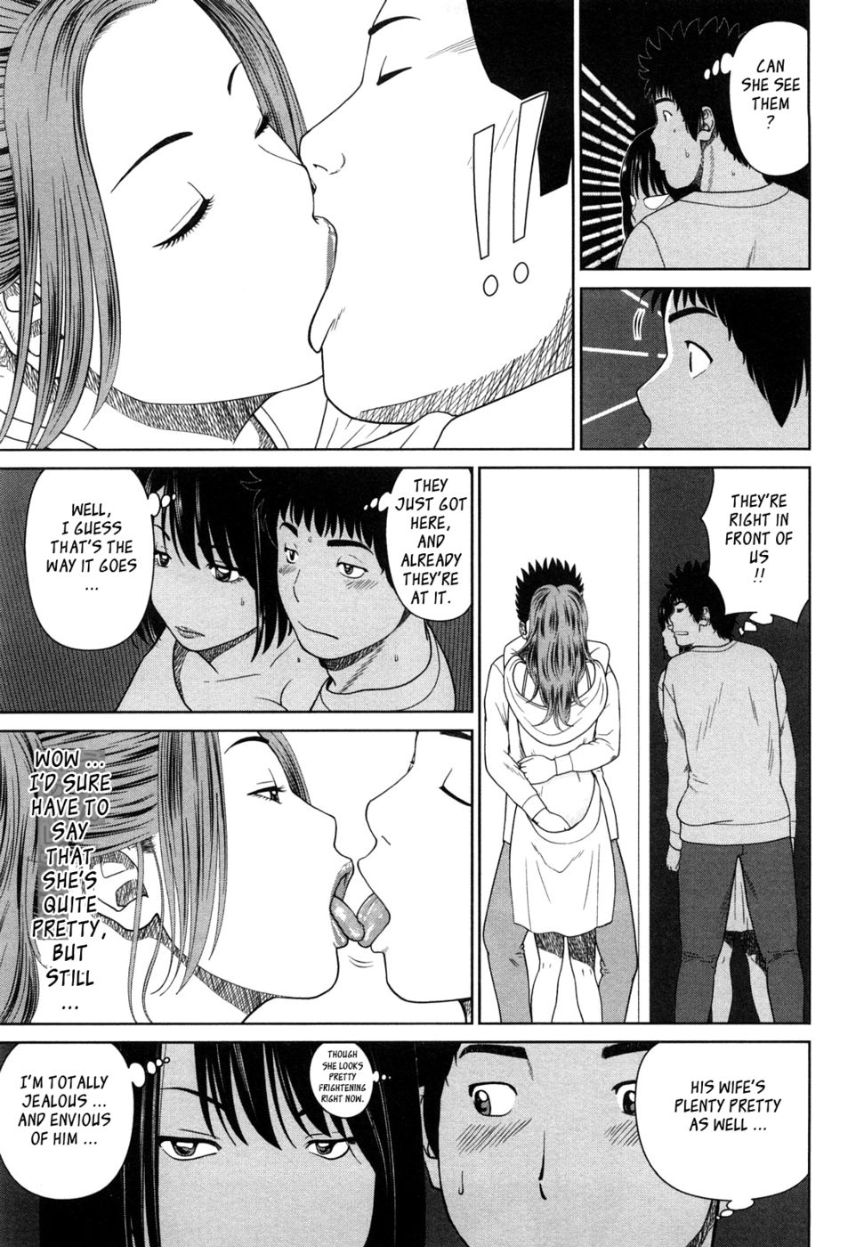 Hentai Manga Comic-Young Wife & High School Girl Collection-Chapter 1-In The Closet-12